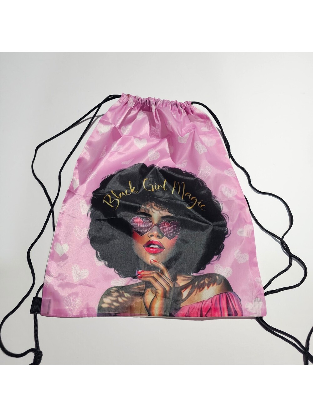 2pcs Girl Drawstring Backpack Lightweight - Picture 2 of 6